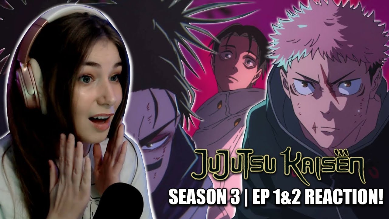 WE ARE BACK AND IT'S AMAZING! - JUJUTSU KAISEN SEASON 3 EP 1&2 REACTION/REVIEW (AS A MANGA FAN)