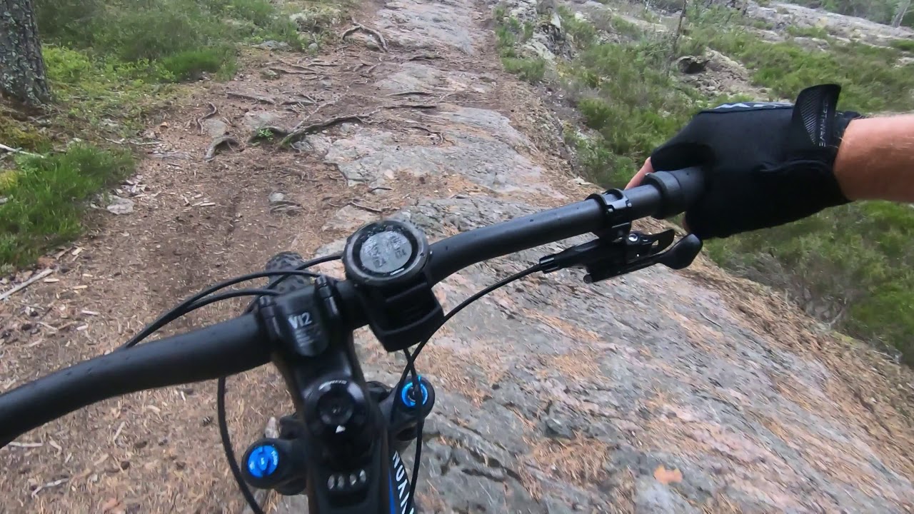MTB Lida röda slingan, 4,7 km fullversion (4K)