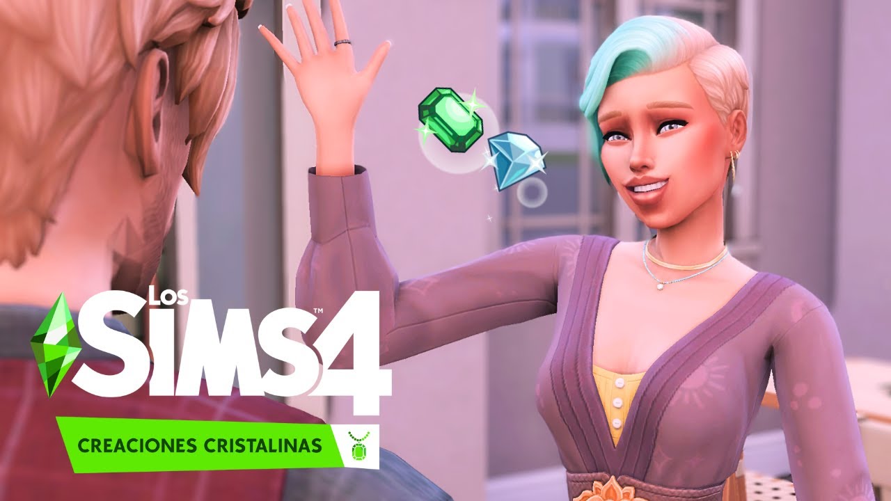 MODO CREAR UN SIM 💎 REVIEW Los Sims 4 Creaciones Cristalinas 💍 #eacreatornetwork