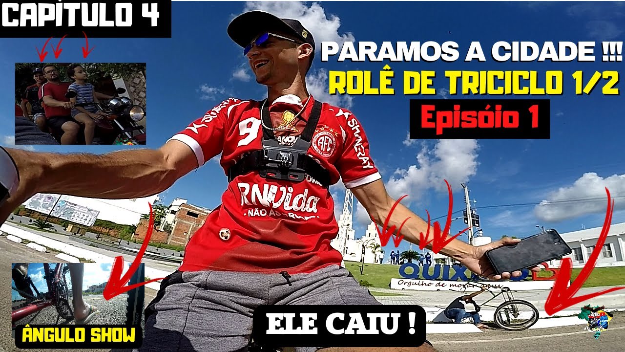 Triciclo Deluxe Wendy Aro 26 - LUXO / Fiz um TOUR em Quixelô-CE e gravei a REAÇÃO DAS PESSOAS - Ep 1