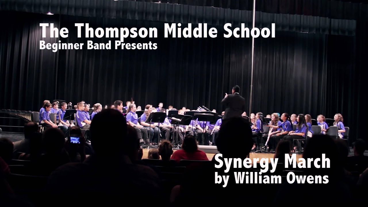 Synergy March Performed by the TMS Beginner Band