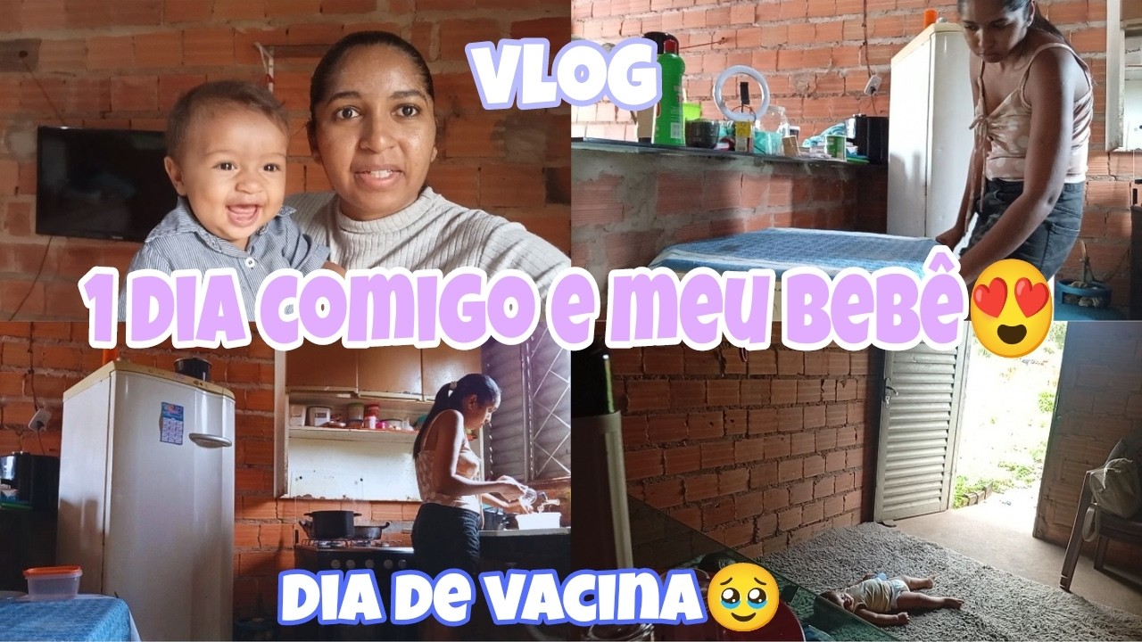 ROTINA COM MEU BEBÊ😍DIA DE CONSULTA E VACINA🥹❤️ MÃE E DONA DE CASA ♥️