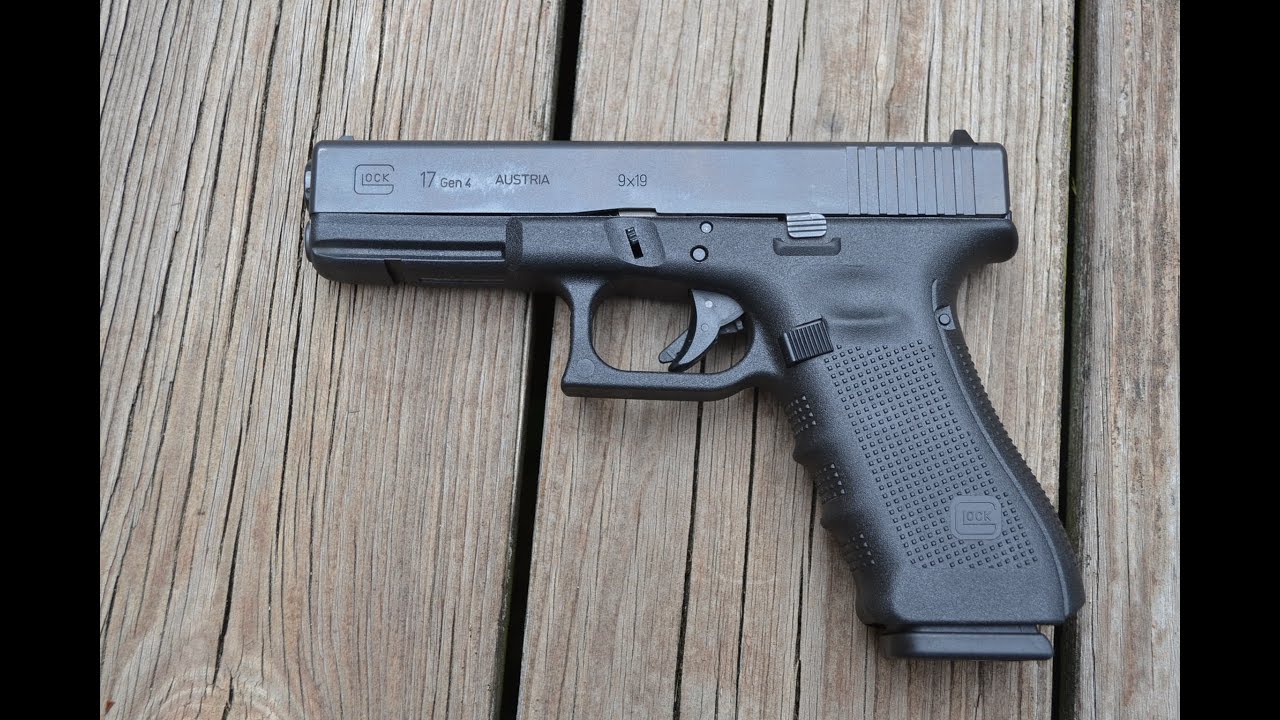 Пистолет Glock 17 Gen 4 калибра 9 мм
