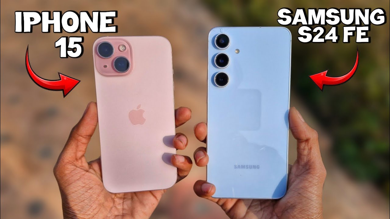 iPhone 15 Vs Samsung S24 FE Camera Comparison 🔥 2026