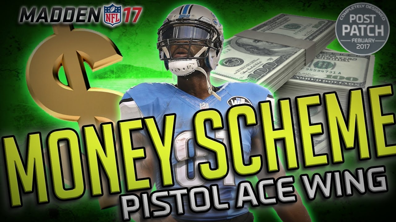 Madden 17 - Money Mini Scheme Chargers Pistol Ace Wing
