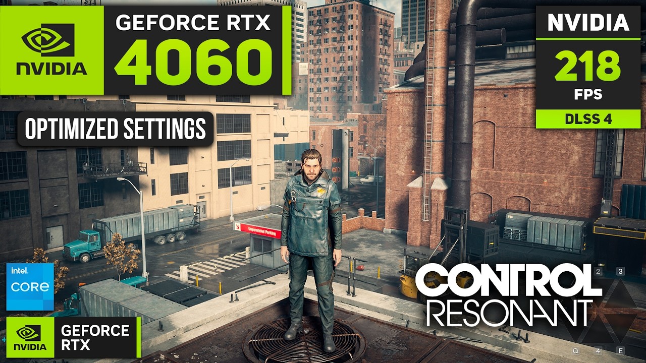 Control Resonant on RTX 4060 | 1080p & 1440p Optimized + Ray Tracing + MFG