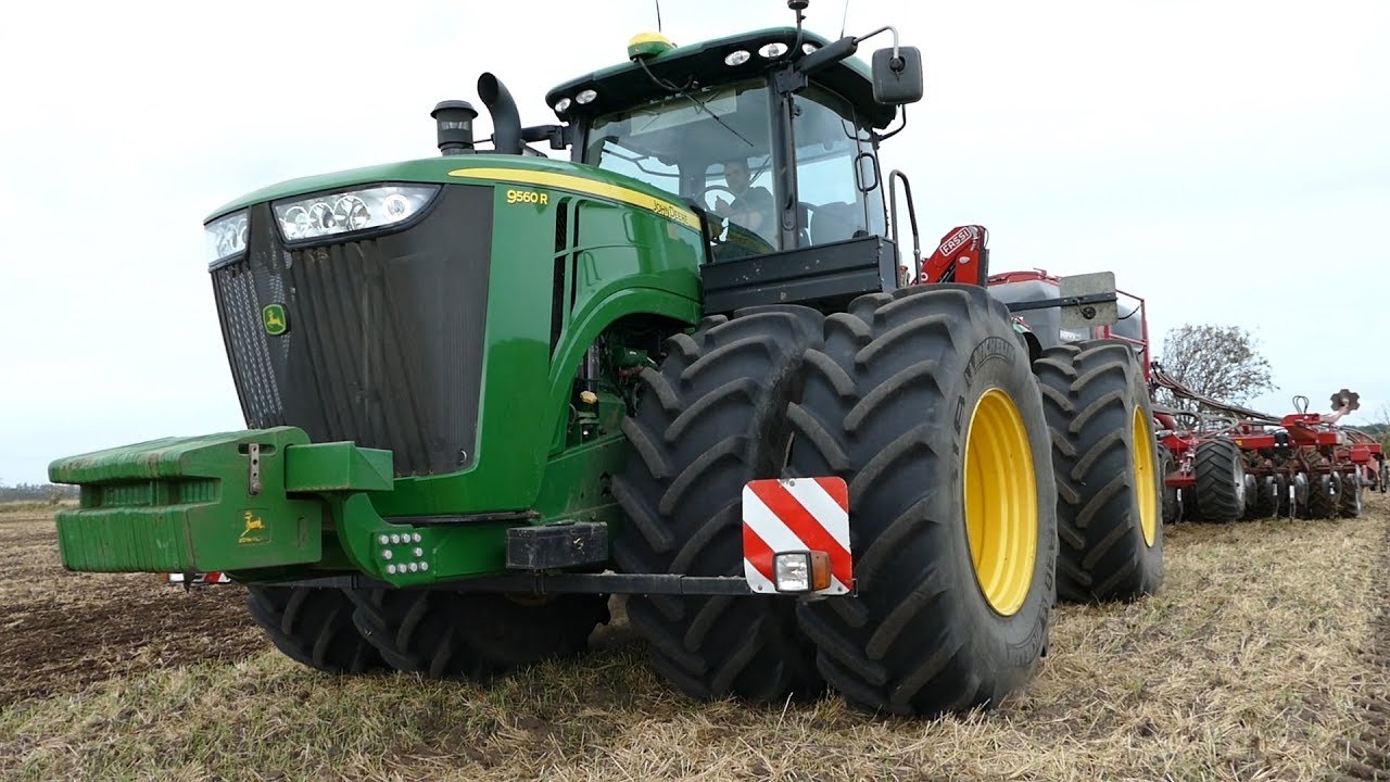 John Deere 9560R Seeding w/ Horsch Focus 6TD | Big Farming in Denmark | Danish Agriculture