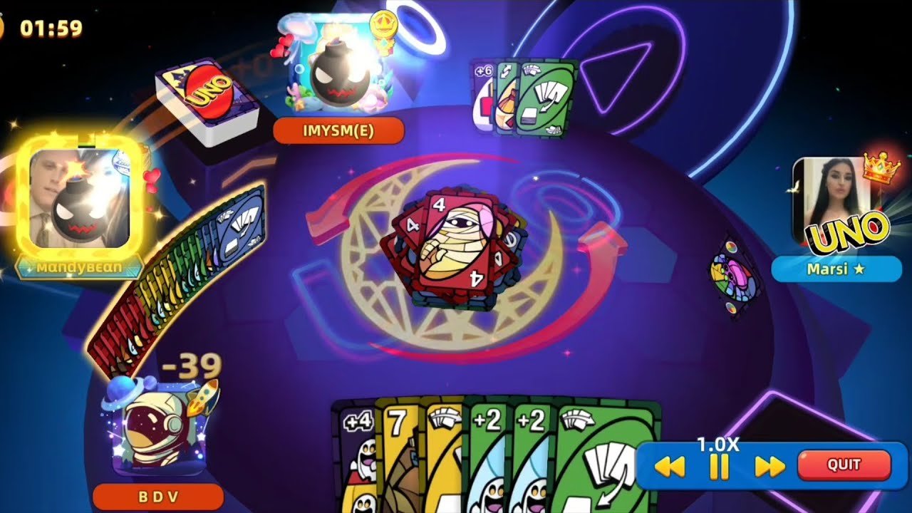 UNO! Mobile Game | Go Wild x1000 + Wild +6