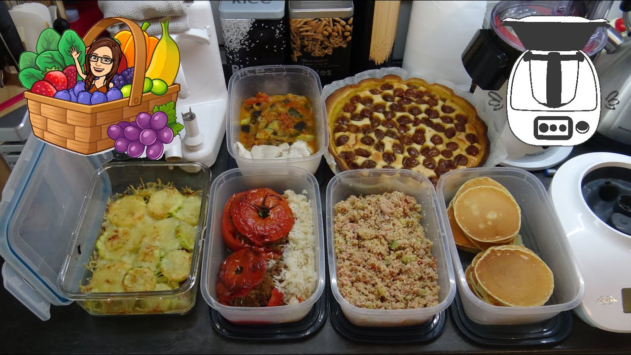 Meal prép fin de printemps