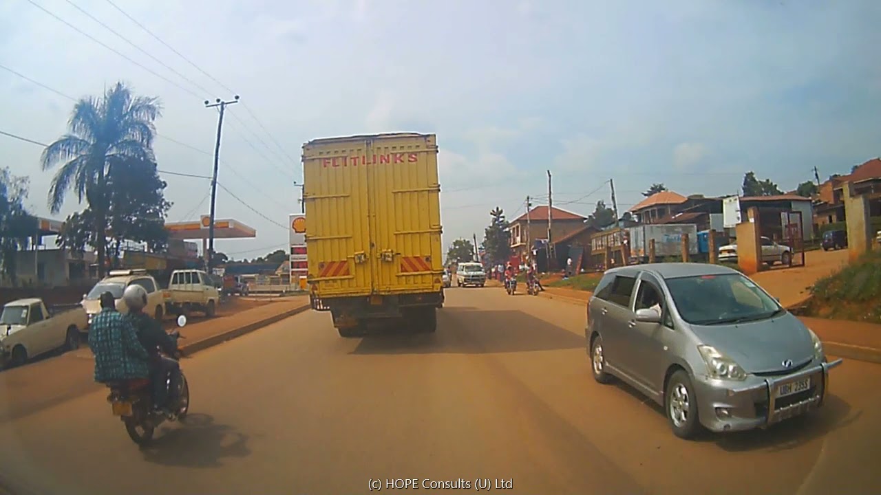 Wandegeya to Gayaza road drive