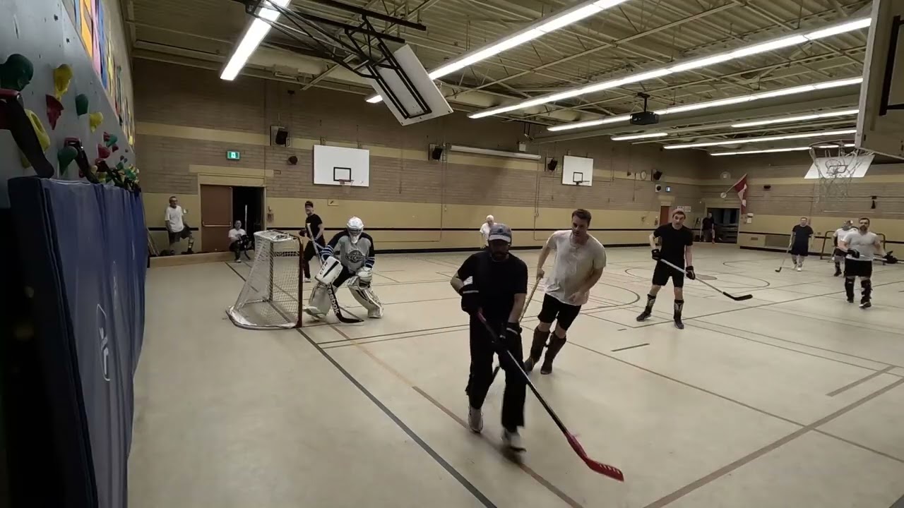 Go Pro - Tuesday night ball hockey - Richard - 24 February 2026