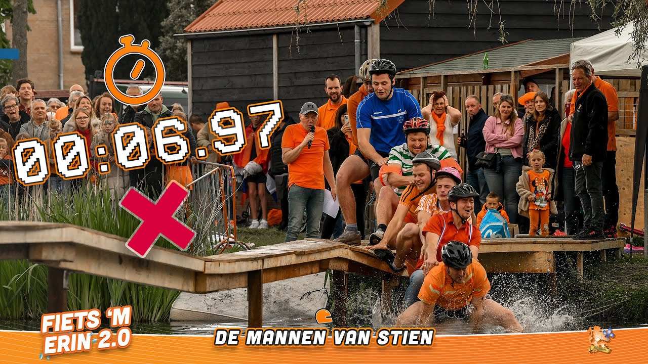 Fiets 'm erin 2024!  🚲 | Oranjevereniging Streefkerk 👑 | 4K