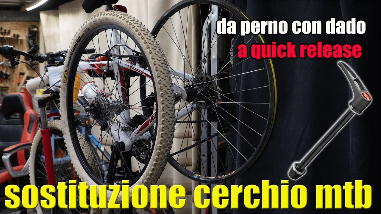 sostituzione cerchio MTB  spettacolare