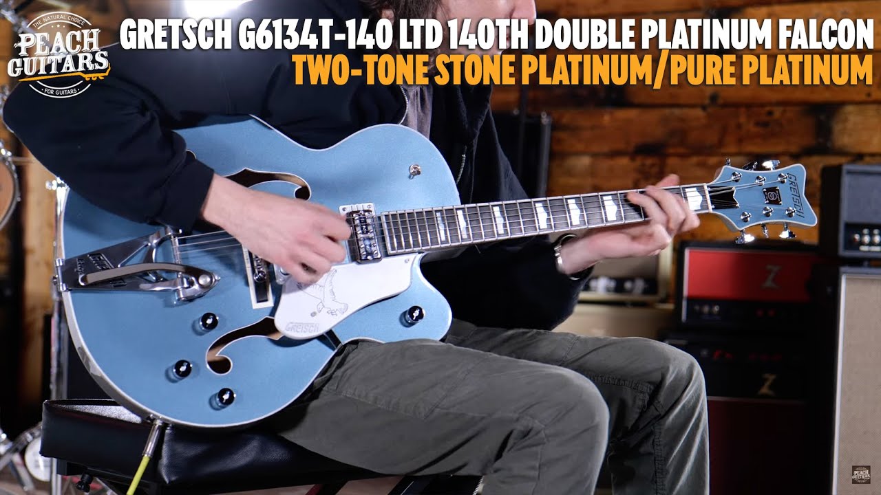 No Talking...Just Tones | Gretsch G6136T-140 LTD 140th Double Platinum Falcon