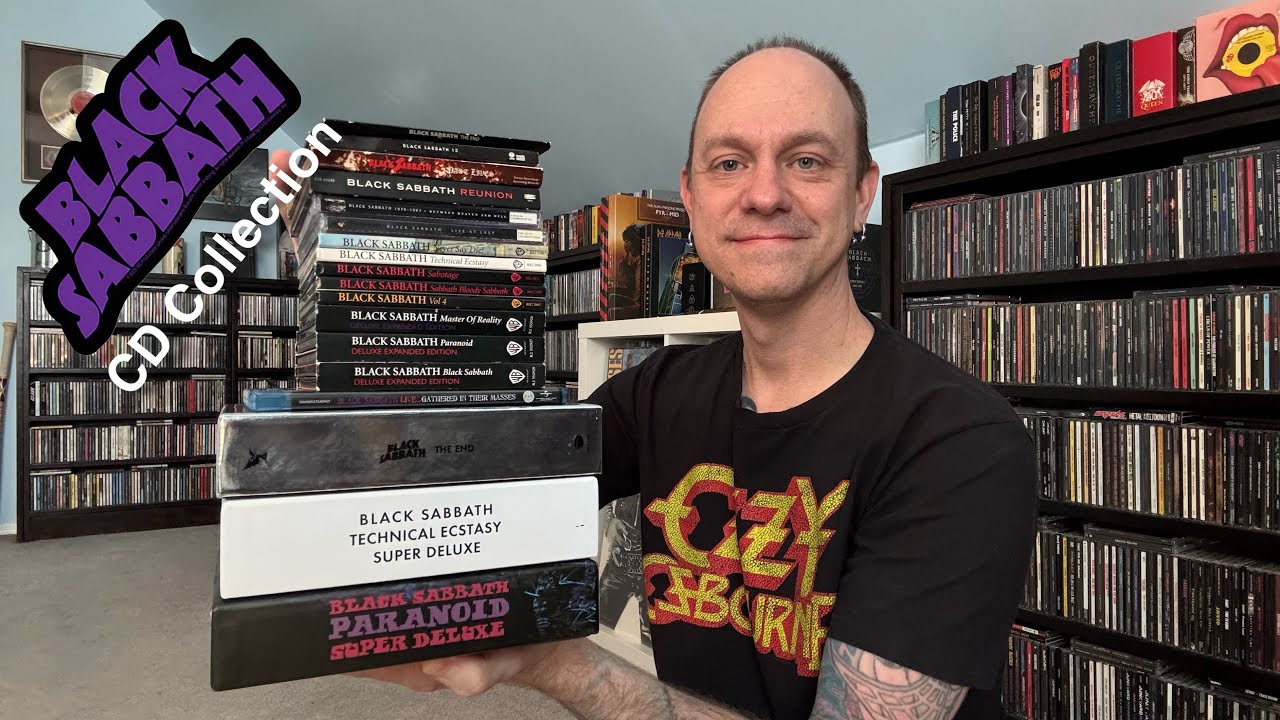 Black Sabbath Ozzy Era CD Collection Run-through