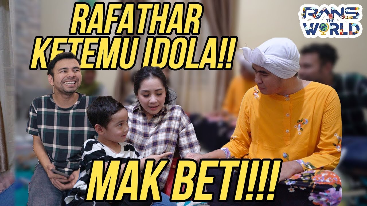 24 JAM KE MEDAN CUMA JENGUK MAK BETI, IDOLANYA RAFATHAR!! GWS MAK BETI!!