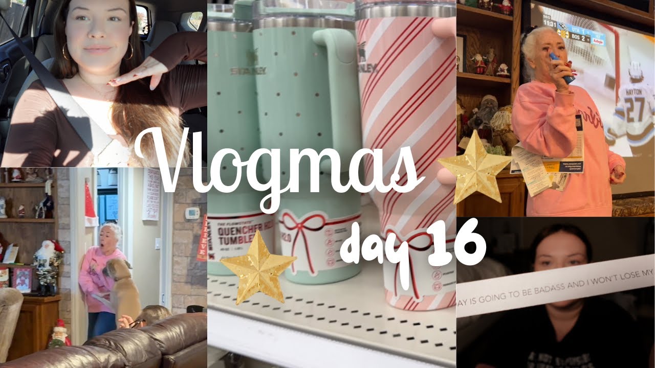 Покупки в последнюю минуту + катастрофа с распылением газов! (VLOGMAS, День 16)