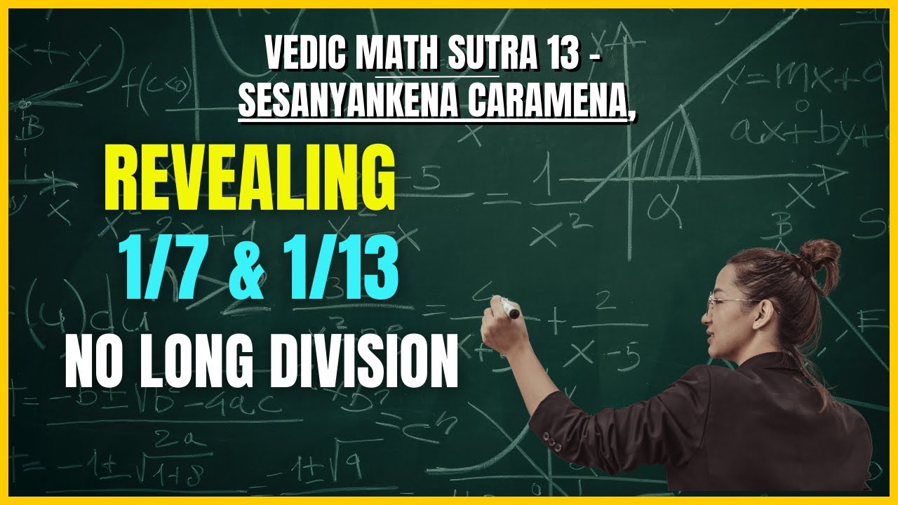 Vedic Sutra 13 | Vedic Maths for Exams  @mathscore93 e