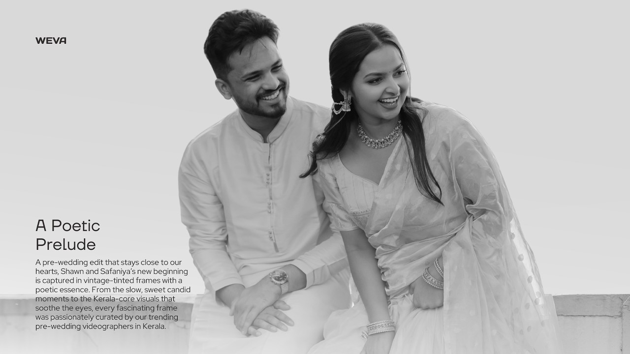Latest Kerala Pre-Wedding Teaser Video of Shawn & Safaniya | Sterling Lake Palace Alleppey