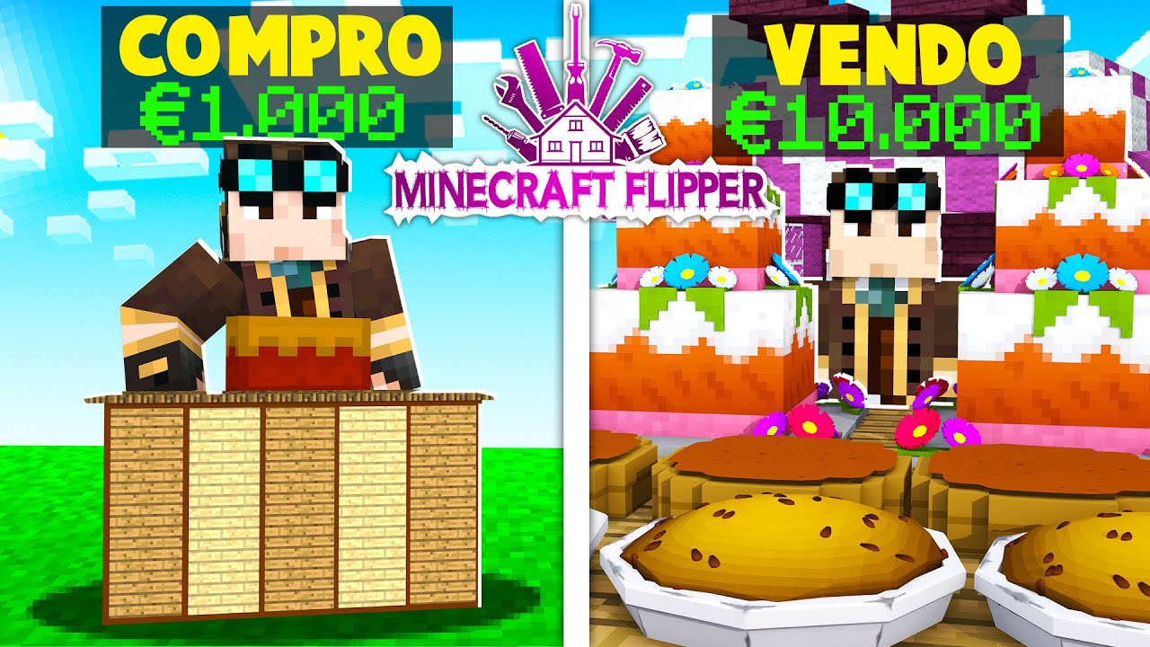 COSTRUISCO IL NEGOZIO DI TORTE DI LYON!! 🍰 - MINECRAFT FLIPPER