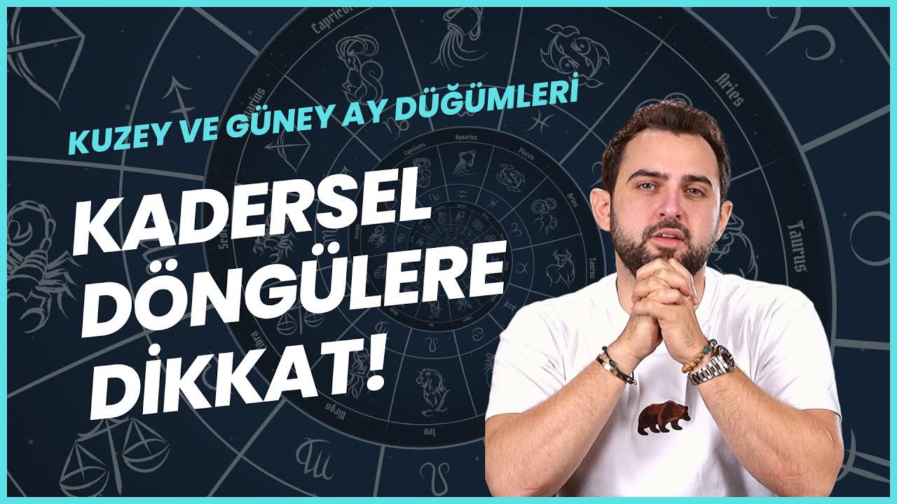 AY DÜĞÜMLERİ | ASTROLOJİNİN KADERSEL DÖNGÜLERİNE DİKKAT!