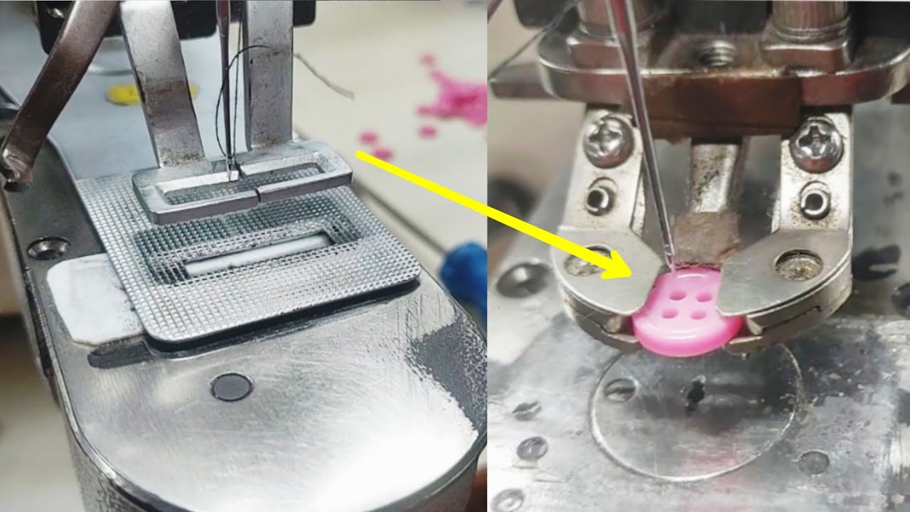 Bartack Machine to Button Stitch Convert | Step by Step Full Process