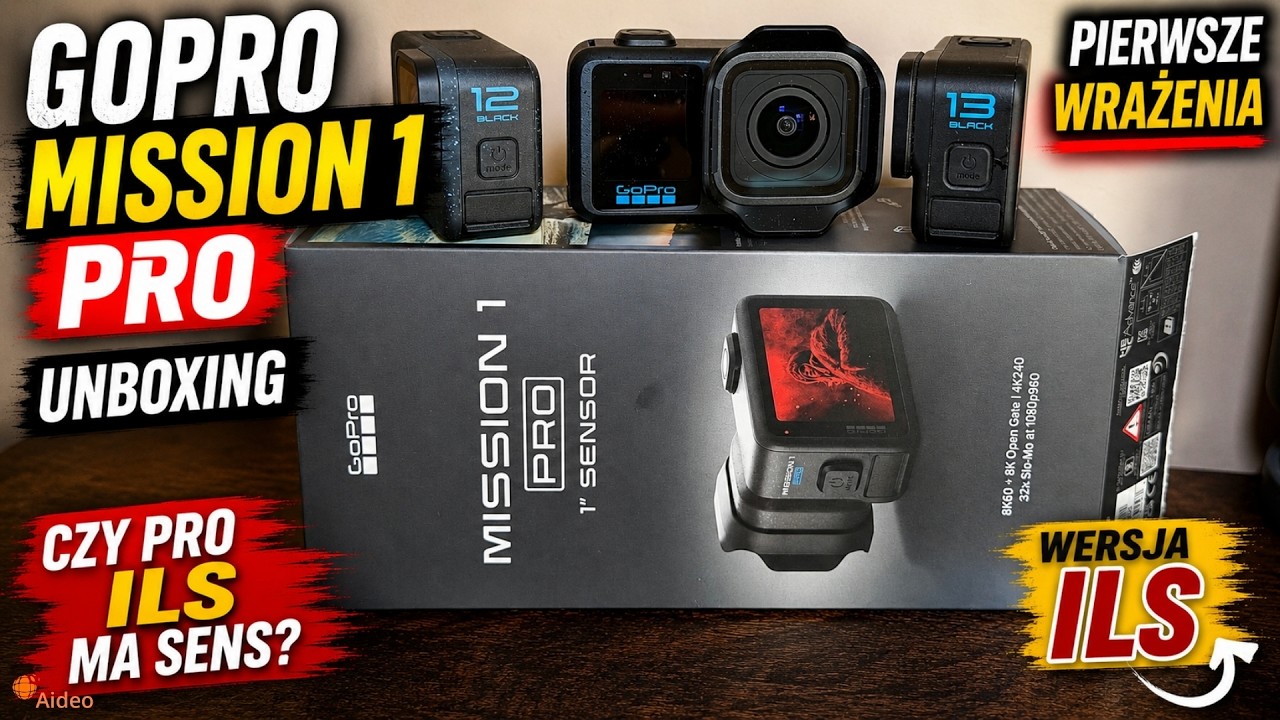 GoPro Mission 1 PRO &ndash; unboxing. Is this finally a breakthrough for GoPro? And does the GoPro ILS ...