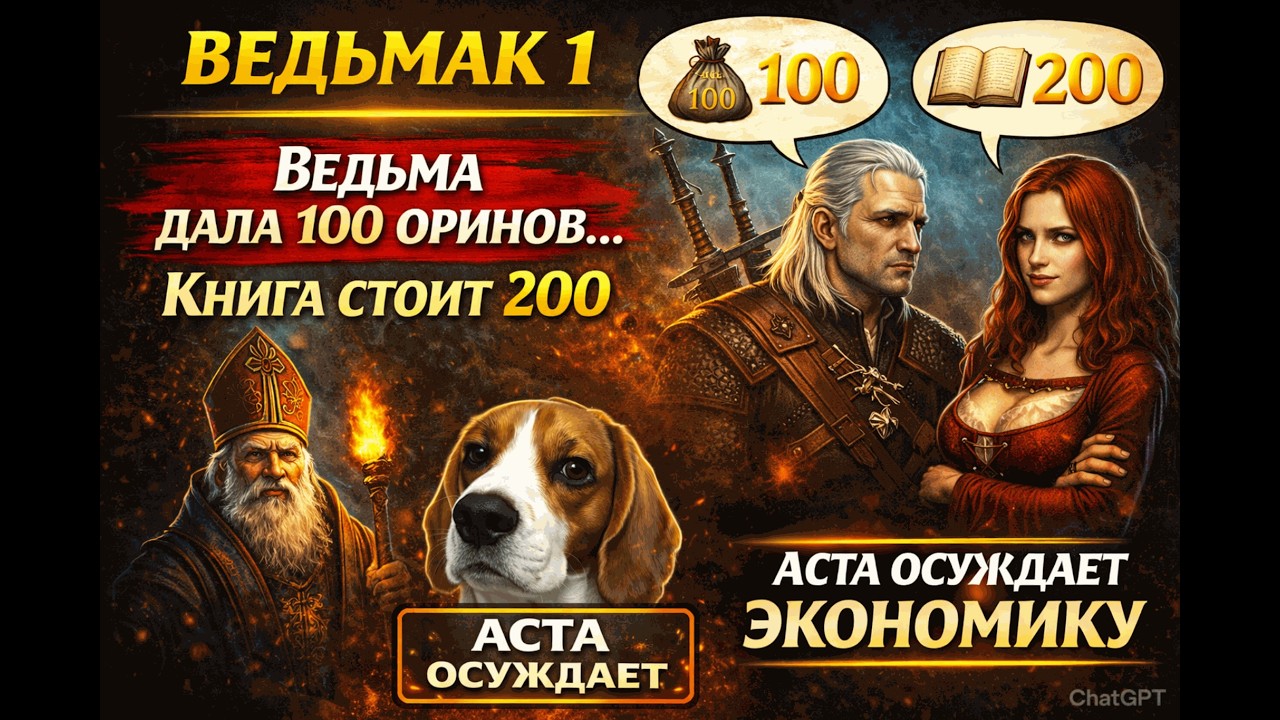 Культ Вечного огня и ведьма-шлендра. Кто такой Зверь? #ведьмак #прохождение #игры