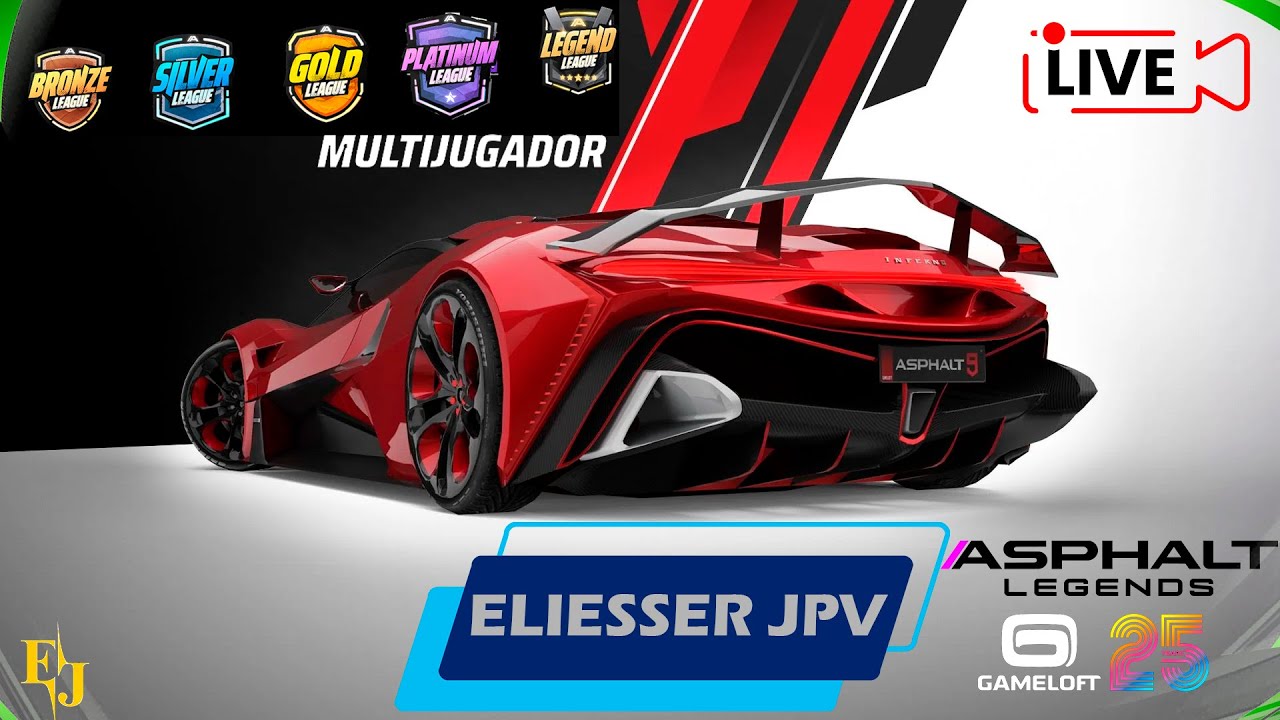 lIVE N°134🔴... !  Rank MP I, II 🔴 #asphaltunite #gaming