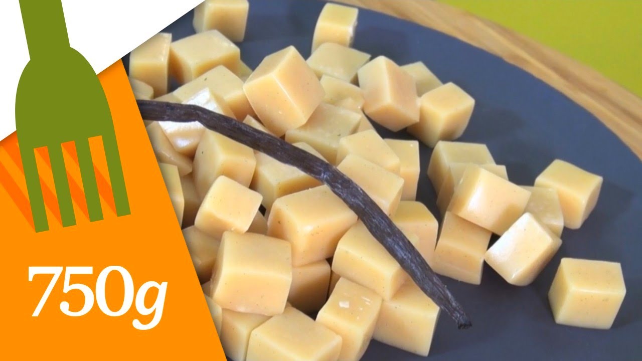Recette de Caramels mous à la vanille - 750g