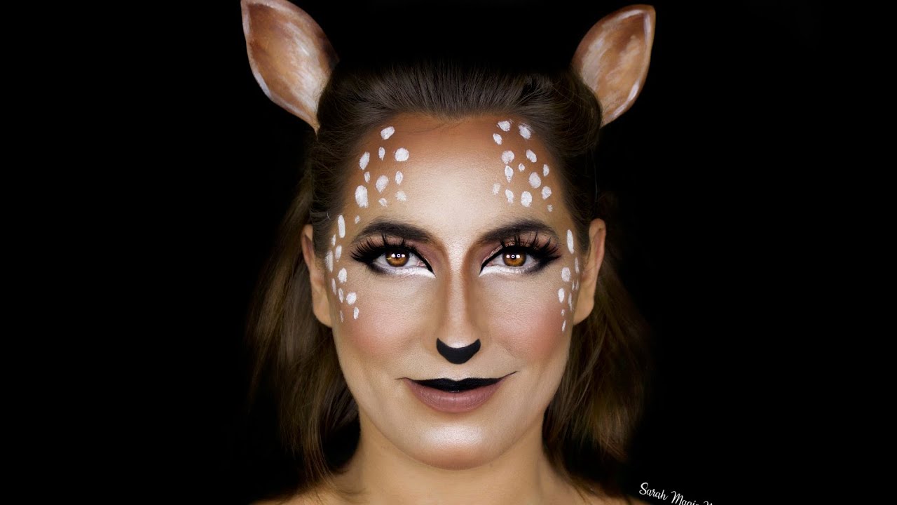 Cute and Easy Deer Makeup Tutorial (Day 4 of 31 Days of Halloween)