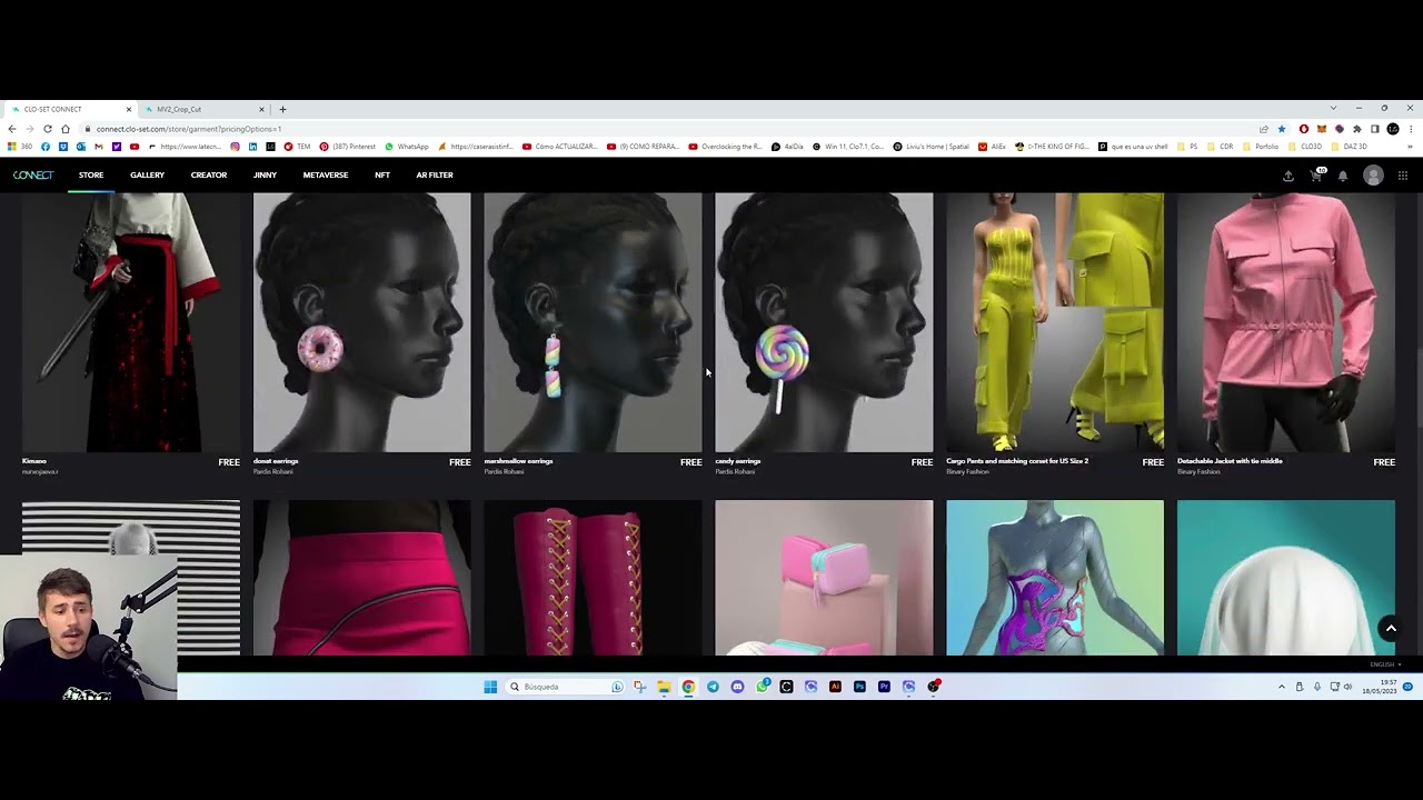Clo3D Clase16: Descargar recursos gratis Clo3D