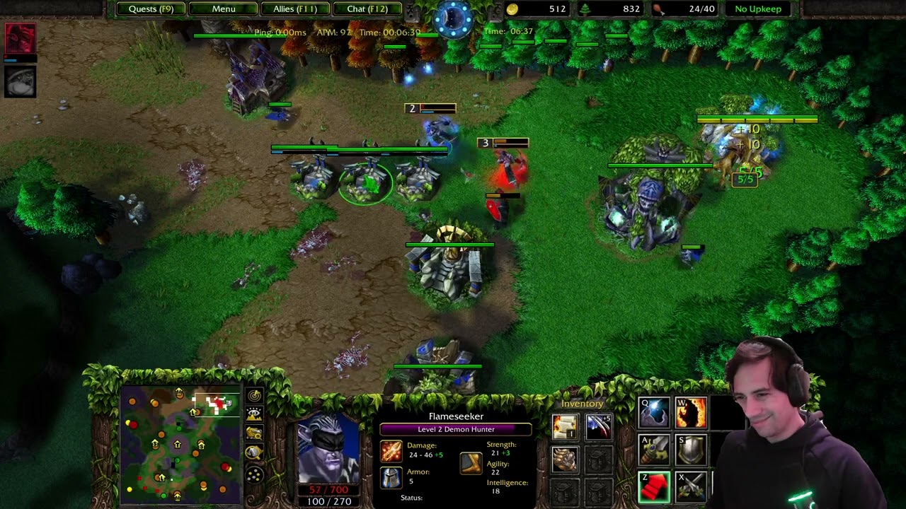 700 MMR Night Elf - can I survive another mass hunts rush?