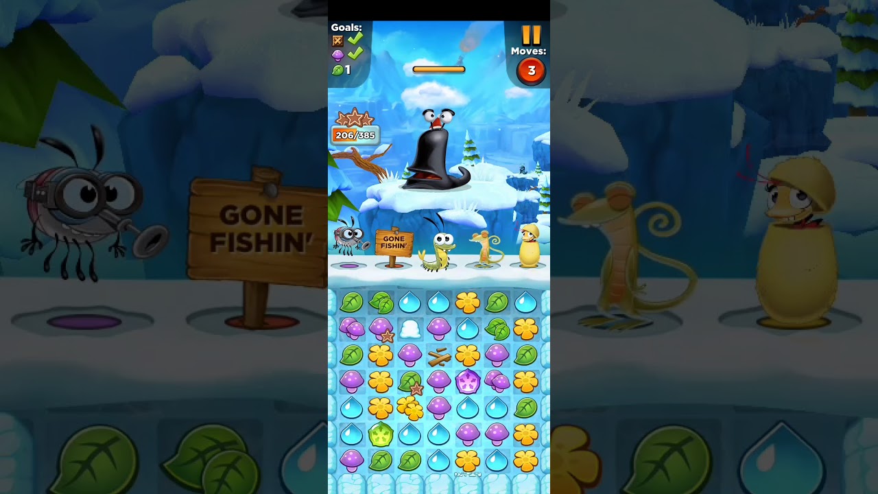 Best Fiends Level 56,57,58,59,60