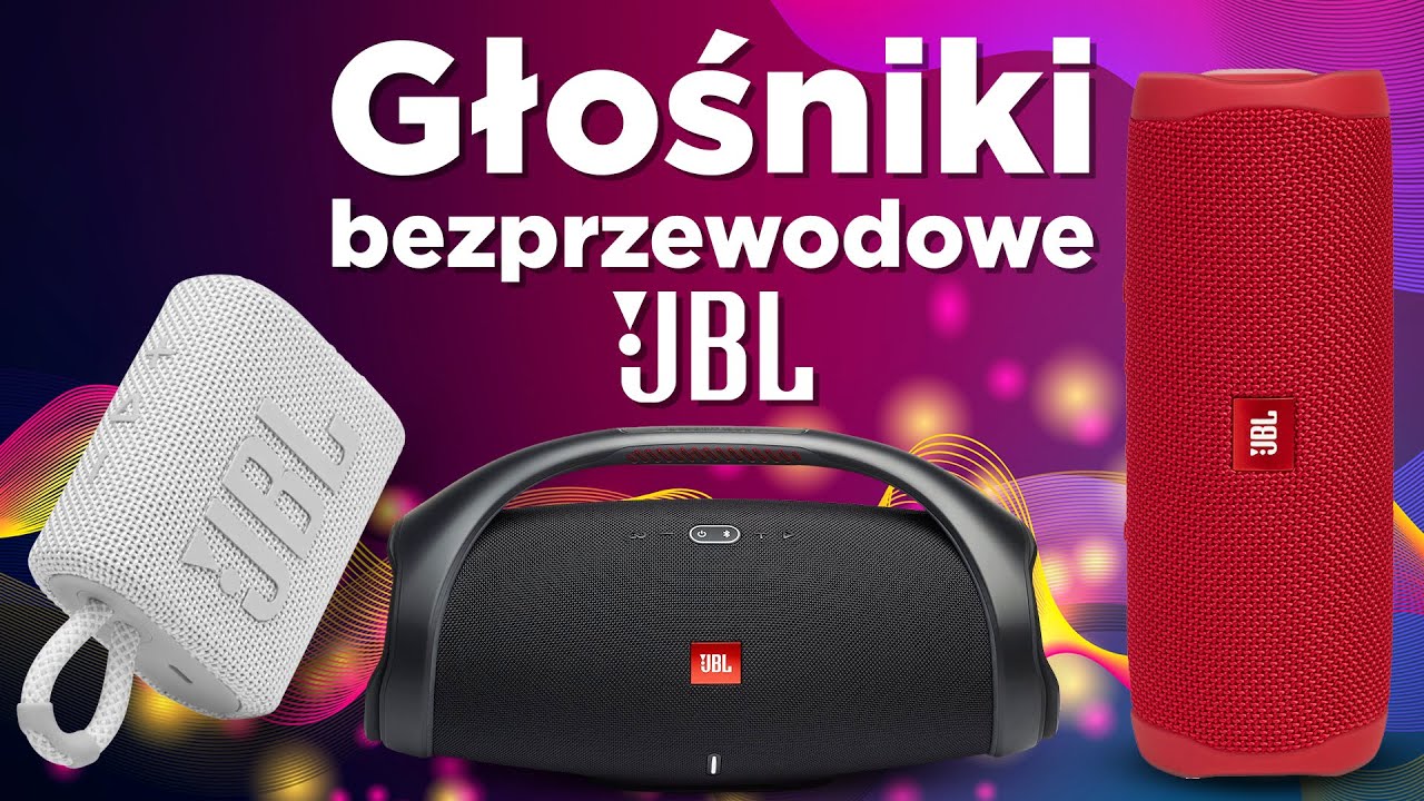 Jaki głośnik bezprzewodowy od JBL? 🔊 Duży, wodoodporny czy designerski?