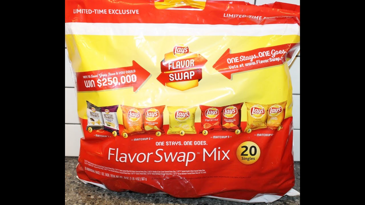 Lay’s Flavor Swap 2016: All Eight Flavors – Our Potato Chip Picks