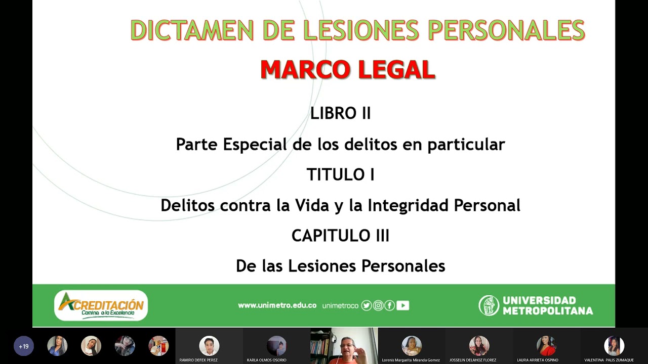 MEDICINA LEGALDICTAMEN POR LESIONES PERSONALES parte 1
