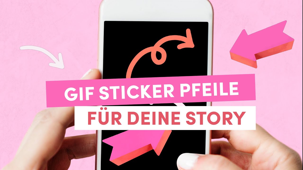 GIF STICKER PFEILE FÜR DEINE INSTAGRAM STORY