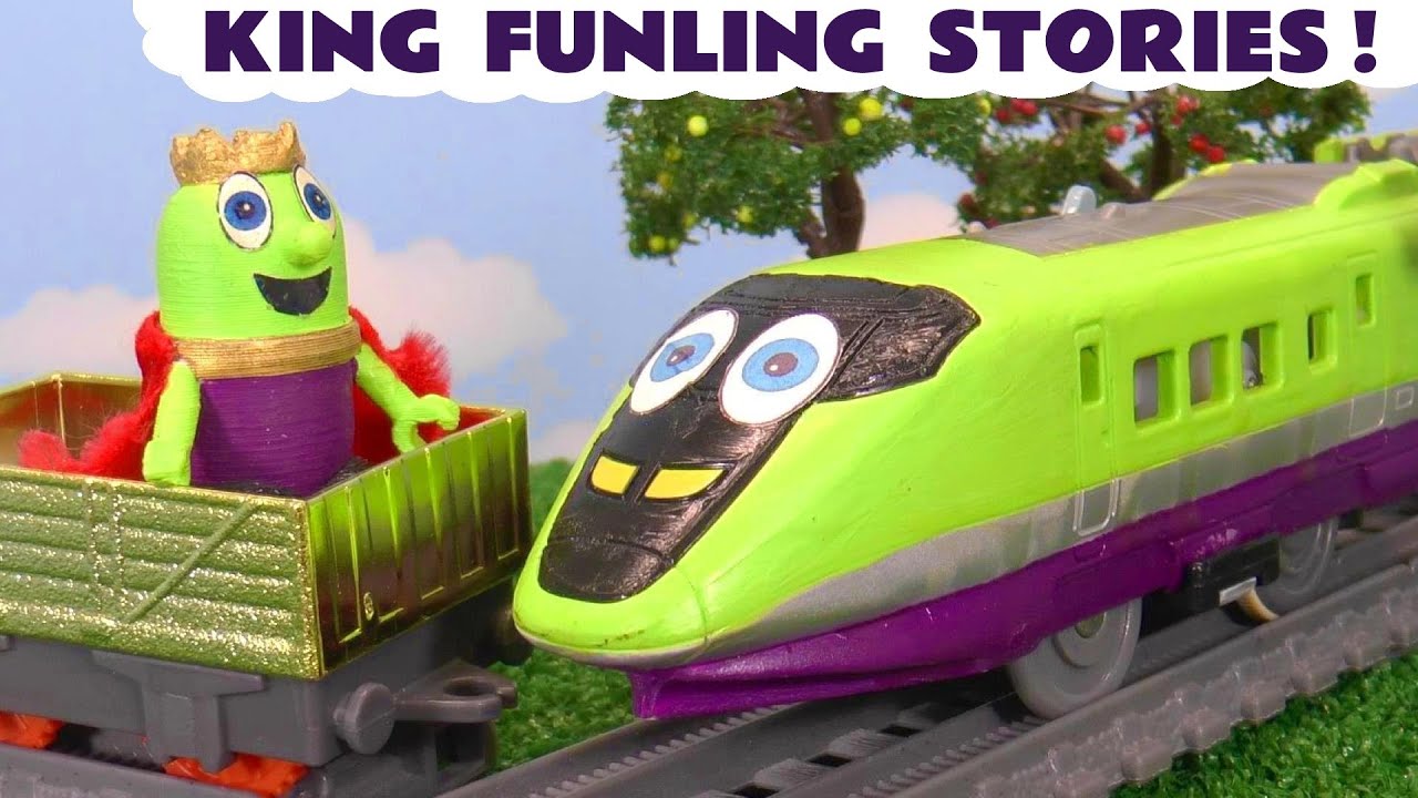 King Funling Stories with Toy Trains and Funlings