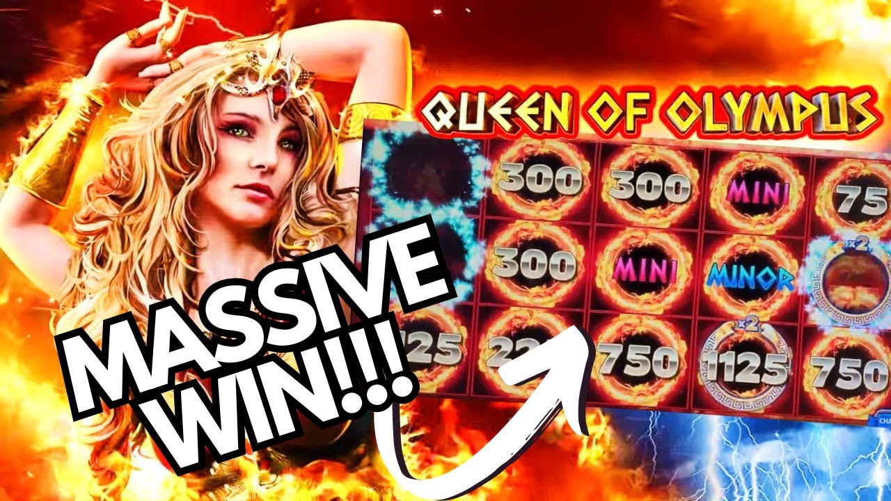 OGROMNA WYGRANA NA AUTOMACIE QUEEN OF OLYMPUS LINK + BONUSY NA AUTOMACIE KING OF OLYMPUS LINK