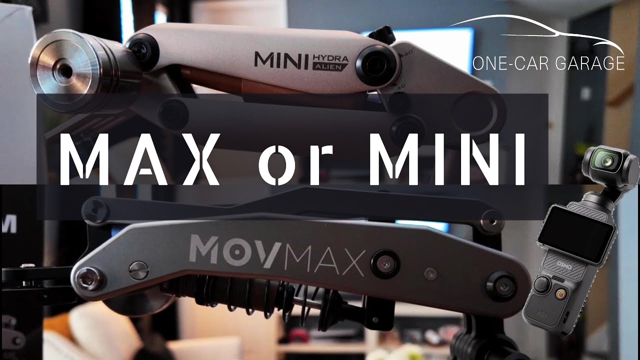 Vaxis MovMax Blade Arm против Tilta Hydra Alien Mini. Плавная стабилизация в сравнении с DJI Pock...