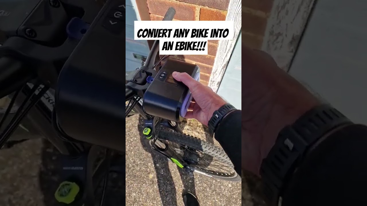 Convert any cheap bike into an EBIKE!!! #ebike #ebikes