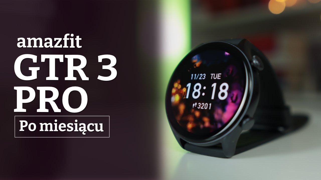 Amazfit GTR 3 PRO - W tej cenie oczekiwałem czegoś więcej... 😩