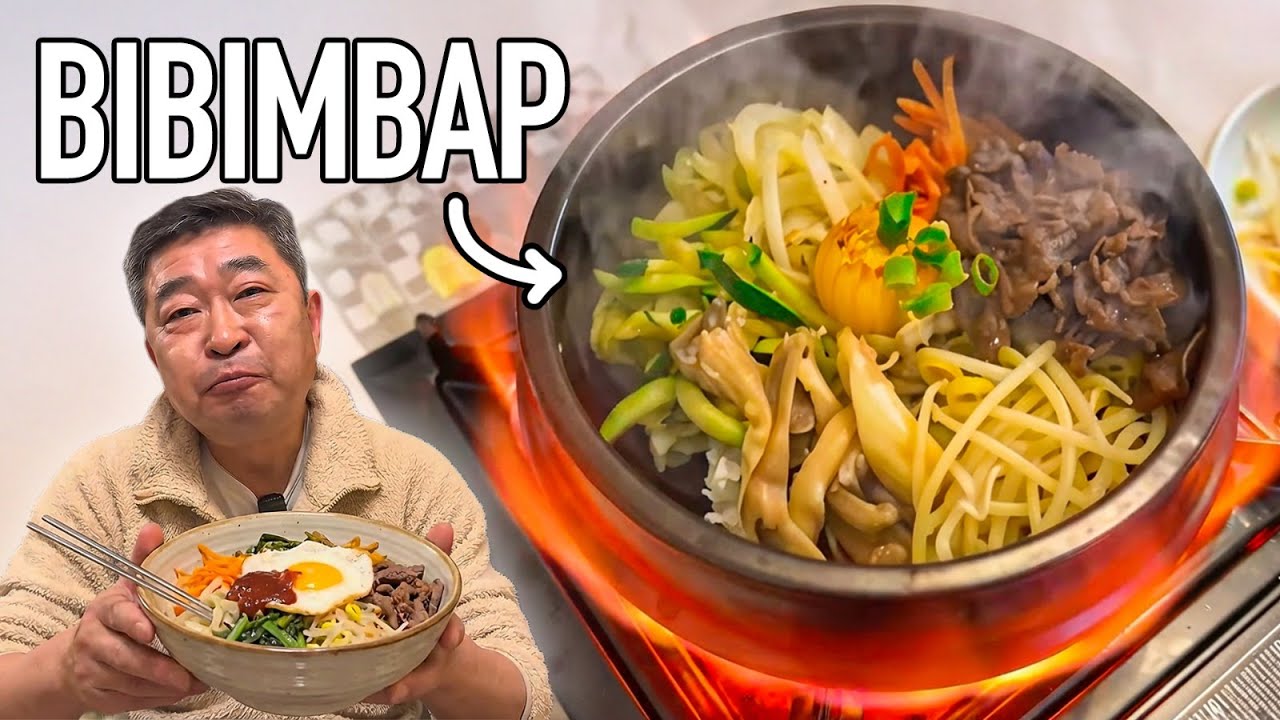 Le Bibimbap QUI RÉCHAUFFE LES CHAUMIÈRES !!