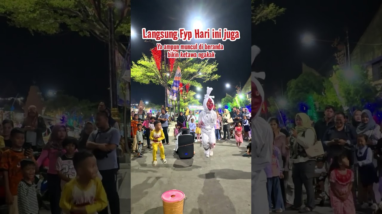 POCONG VIRAL INDRAMAYU JOGED LONCAT LONCATAN #pocongviral #dance #joged