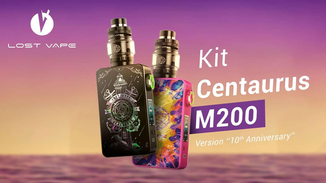 Le kit Centaurus M200 version Anniversary par Lost Vape en revue
