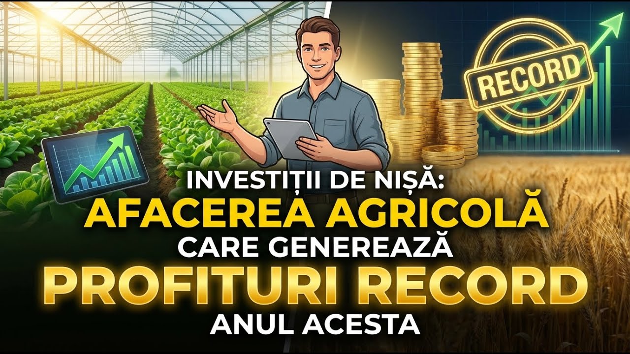 Investiția de Nișă cu Profit Record în 2026: Afacerea Agricolă a Anului