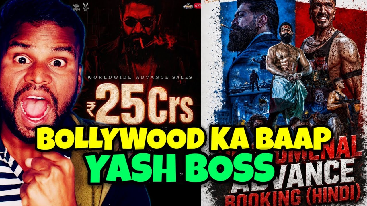 TOXIC Updated Advance Booking | Hindi Market Biggest Dhamaka Loading | YASH | Kamal Kumar