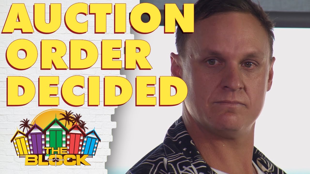 Emotions run high as Jimmy and Tam reveal the auction order | The Block 2020