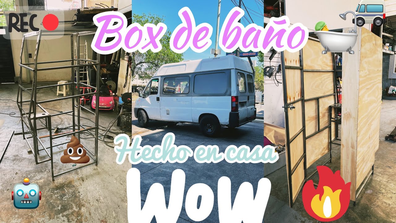 Box de baño para motorhome⚡️proyecto ducato camper